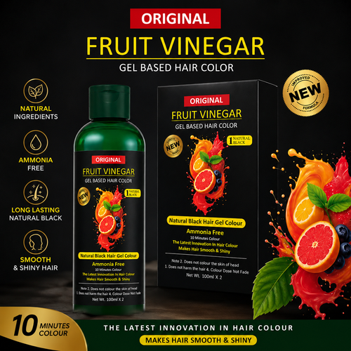 FruitVeda™️ Fruit Vinegar Gel Hair Color