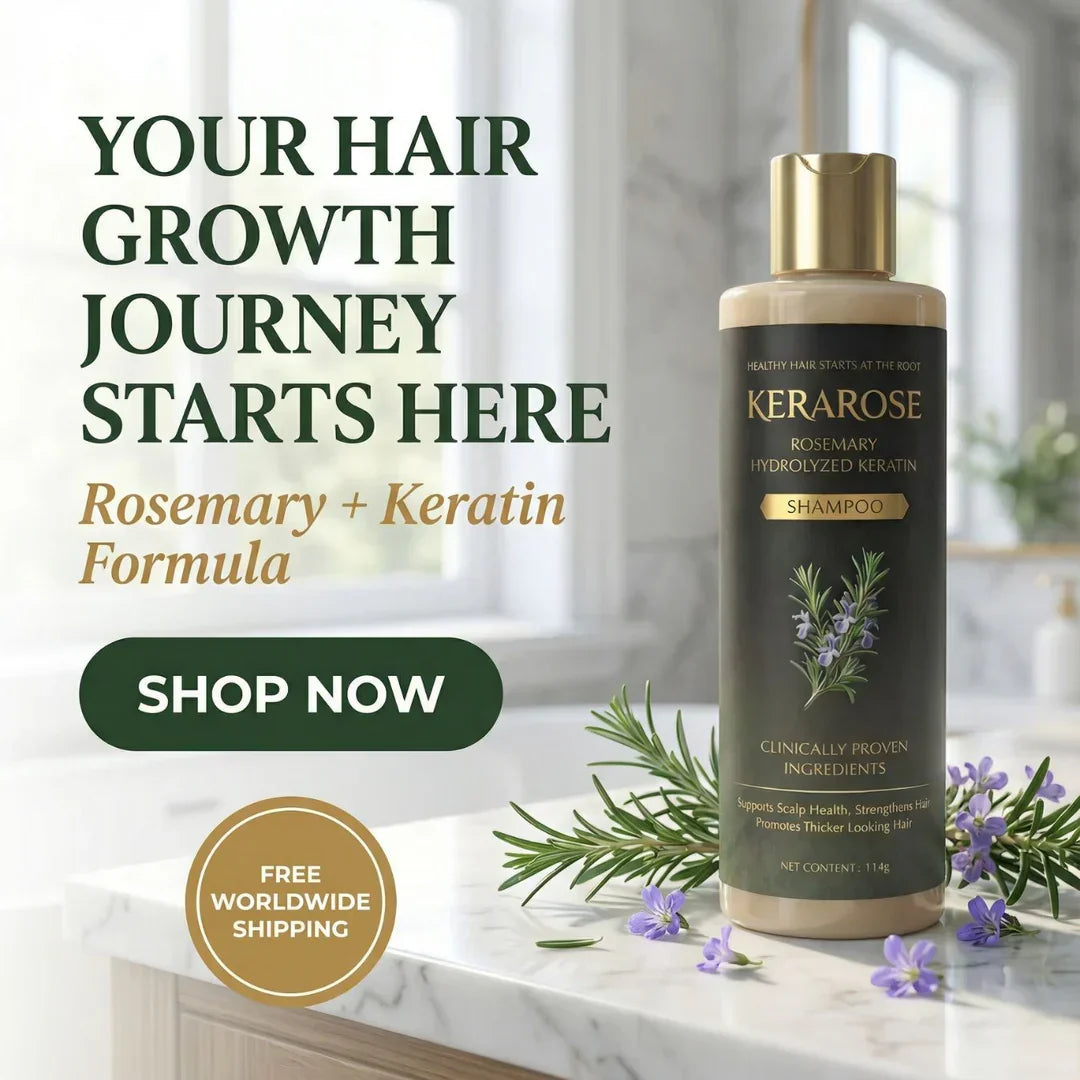 Kesaarose Rosemary Shampoo For Hair Growth (Buy 1 Get 1 Free 🔥🔥)
