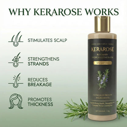 Kesaarose Rosemary Shampoo For Hair Growth (Buy 1 Get 1 Free 🔥🔥)