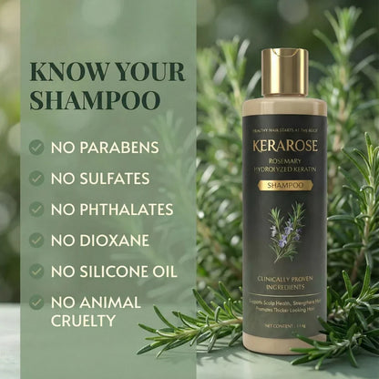 Kesaarose Rosemary Shampoo For Hair Growth (Buy 1 Get 1 Free 🔥🔥)