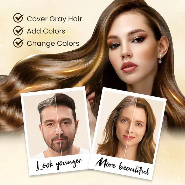 ✨Japanese Long Lasting Natural Hair Dye Shampoo 🔥 Buy 1 Get 1 Free 🔥