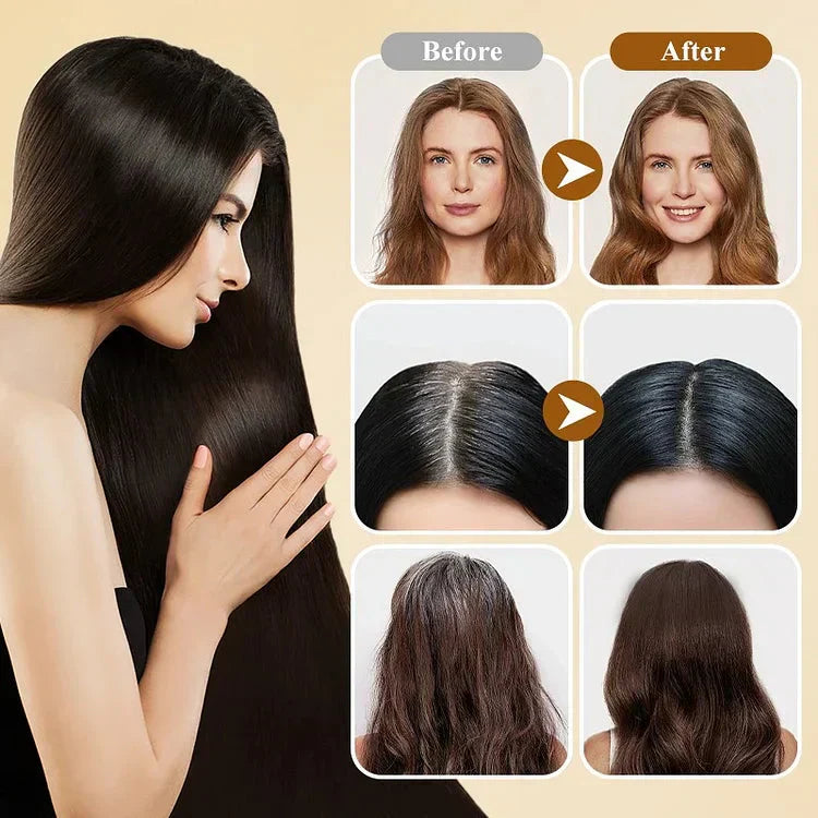 ✨Japanese Long Lasting Natural Hair Dye Shampoo 🔥 Buy 1 Get 1 Free 🔥